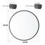 Baum Nordic Round Bathroom Framed Mirror Wall Hanging-1843519675-1770334507