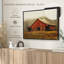 Architecture «Skylight Barn In The Fog Wall Art»-101779155