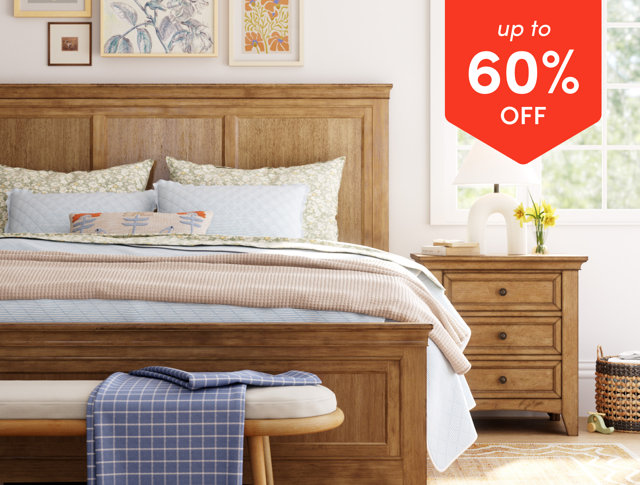 Up to 60% off.