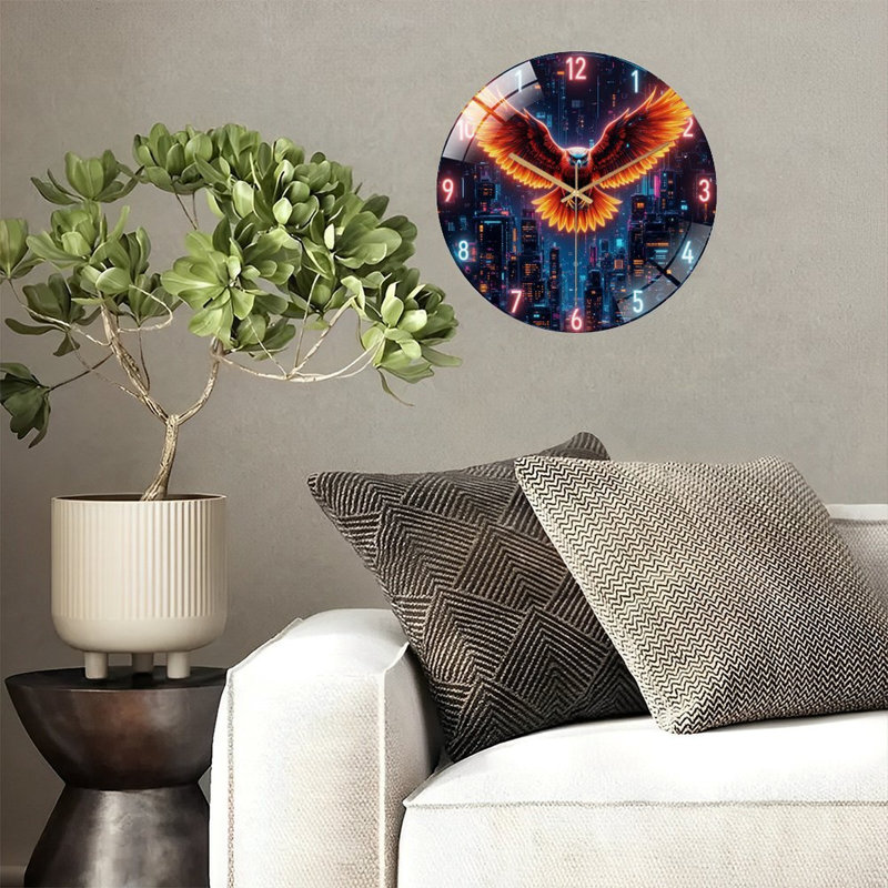 Horloge murale 12 po