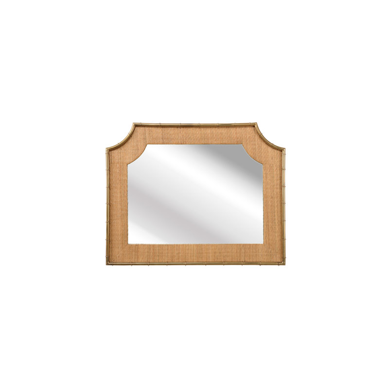Coastal Flat Metal Wall Mirror