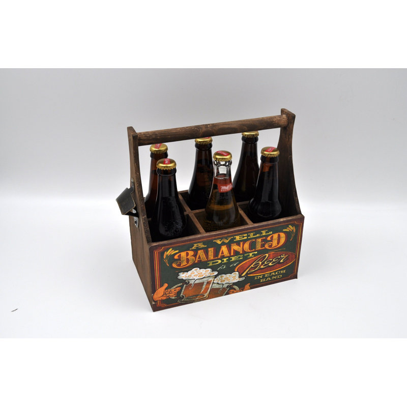Reggie Wood Beer Caddy
