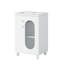 Meuble-lavabo avec lavabo, meuble-lavabo avec tablette à deux niveaux, meuble-lavabo pour l'organisation