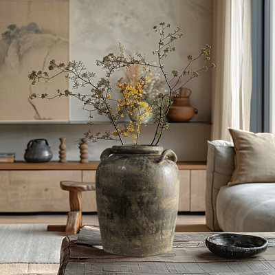 Handmade Terracotta Table Vase