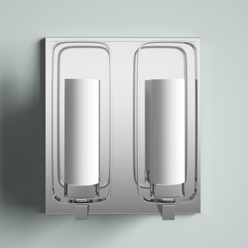 Iniguez Steel Armed Sconce, Chrome