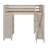 Lennon Kids Full Loft Bed with Drawers-18577385