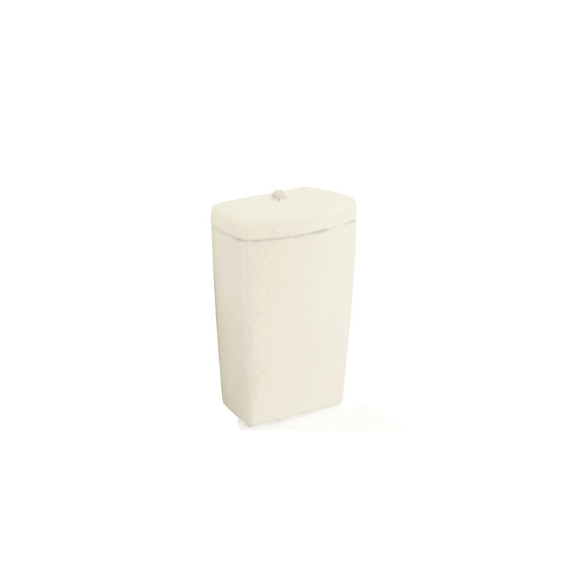 Karsten Dual Flush Toilet Tank, Biscuit