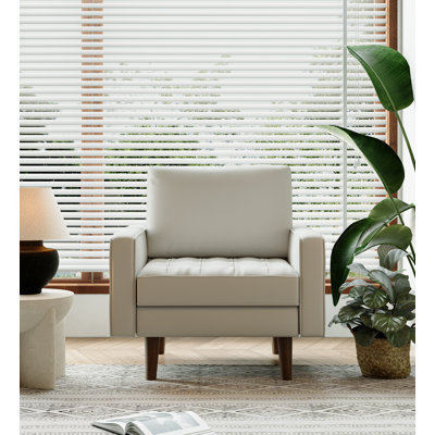 Fauteuil d'appoint Mid-Century Statura