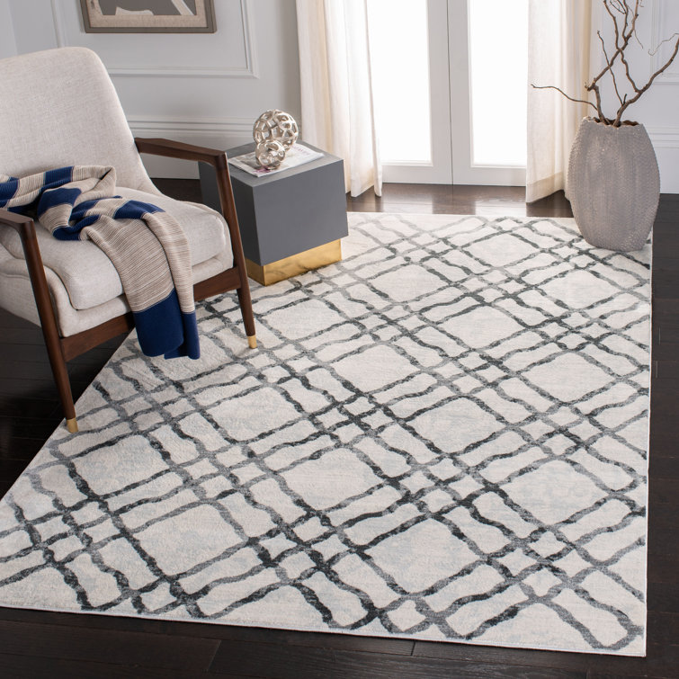 Andlinger Geometric Hand Woven Area Rug