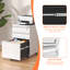 3-Drawer Metal Mobile File Cabinet with Lock for Home Office – Fully Assembled-1097487529