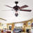 Baldy 52'' Ceiling Fan with Light Kit-407766055