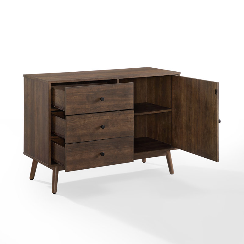Badal TV Stand for TVs up to 40", Brown