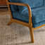 Fauteuil en chenille Mid-Century-134099073