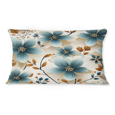 Floral Throw Pillow