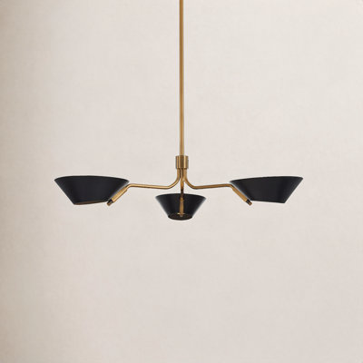 Sacramento Iron 3-Light Chandelier