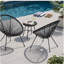 Chaise Anson (ensemble de 2) - Noir-942916151