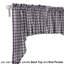 Rideau de café pointu Gingham-1232162820