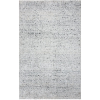 Wool/Tencel Hand Knotted Area Rug