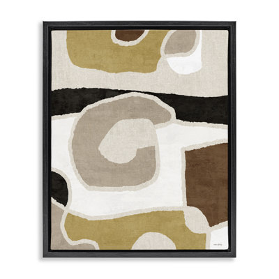 Cadre flottant Earthy Boho Geometrics, design par Amber Sterling