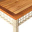 Swarthmore Solid Wood Metal Outdoor Dining Table-120285312-120285327