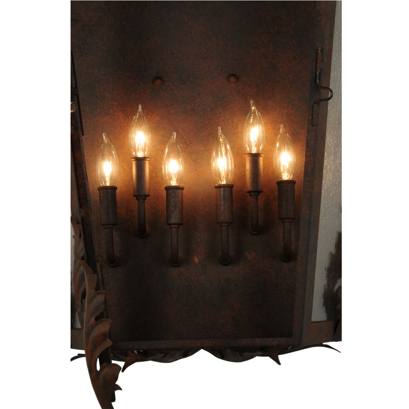 Austin 6 - Light Flush Mounted Sconce