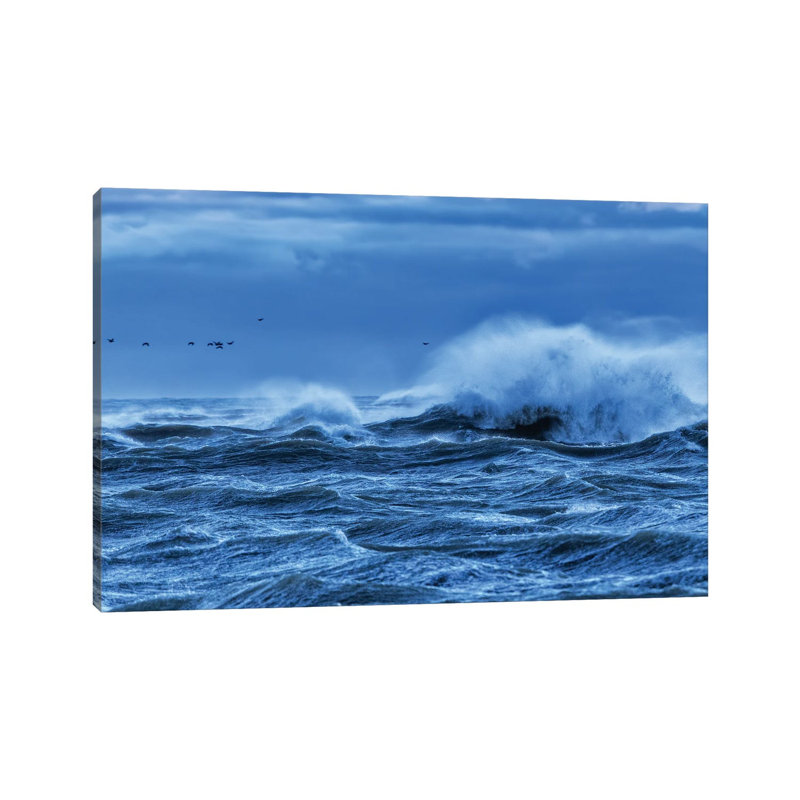 Heavy Seas by David Gardiner - Wrapped Canvas Gallery-Wrapped Canvas Giclée, 8"H x 12"W