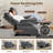Power Reclining Sofa With Usb Charging Ports, Foldable Center Console, And Cup Holders-80698174