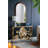 Trystian 38.8" Console Table,Entryway table,Hallway table with Mirrored Glass Top