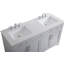 Ensemble de meuble-lavabo double 60 po Moore-484613063