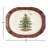 Spode Christmas Tree Tartan Rectangular Platter 14"