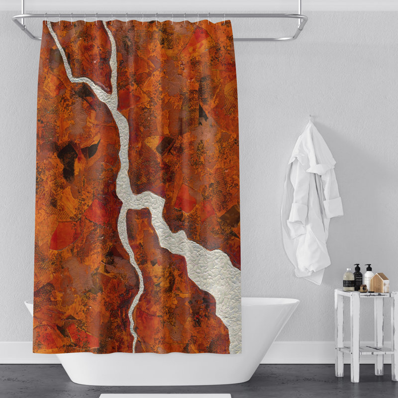 Rideau de douche Sandip, H 72 po x l 70 po