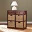 Commode de rangement 2 tiroirs Analiese
