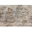 Tapis décoratif en laine bleu clair/brun noué à la main de conception unique 5 pi 4 po x 9 pi 1 po Devideen