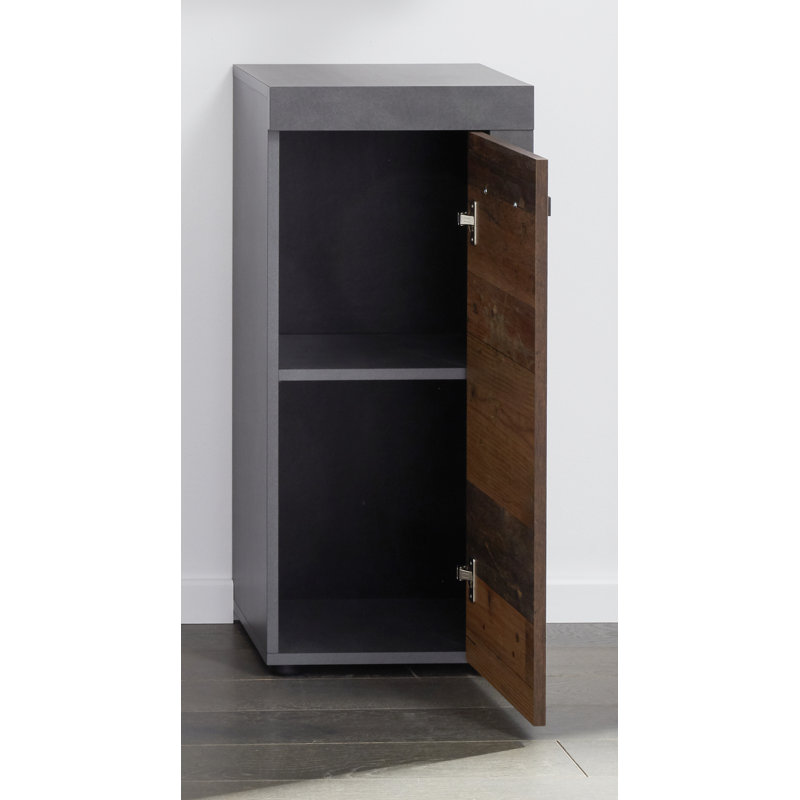 Taki Freestanding Linen Cabinet, Brown