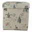 Repose-pieds de rangement carré pliable 12 po New York