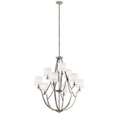 9 - Light Tiered Chandelier