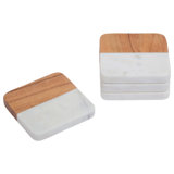 Monzaro Square 4 Piece Coaster Set