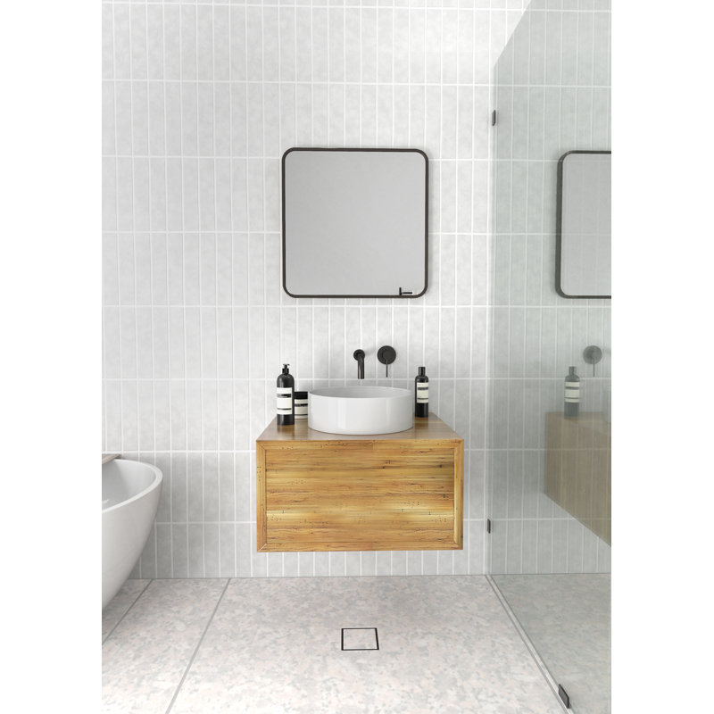 Trinity Metal Mirror, Black