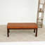 Banc en cuir véritable Lewie