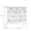 Banc de rangement pour chaussures en bois manufacturé-1677245163