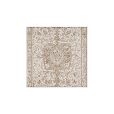 Machine Washable Beige Area Rug