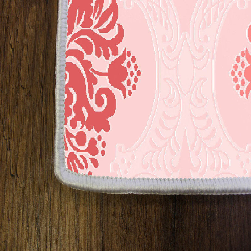 Stylish Hall Carpet 2.6 x 4.9 Feet, 100% Polyester with 8 mm Pile Height | Antibacterial, Non-Slip PVC Felt Dot Underside | Machine Washable, 3D Digital Printing | Perfect for Home Entryways & Living Spaces