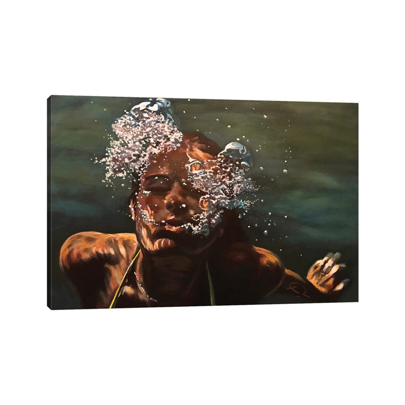 Nothing But Bubbles by Antoine Renault - Wrapped Canvas Painting