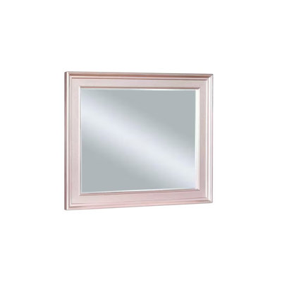 64.4"W Contemporary Mirror, Rose Gold