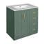 30'' Bathroom Vanity with Ceramic Top-1160842307