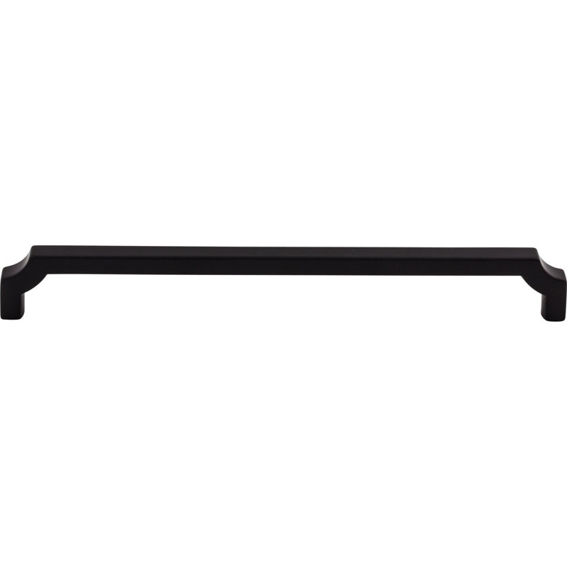 Davenport Bar pull, Flat Black, 8 13/16" Center to Center