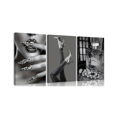 3 Piece Wrapped Canvas Wall Art