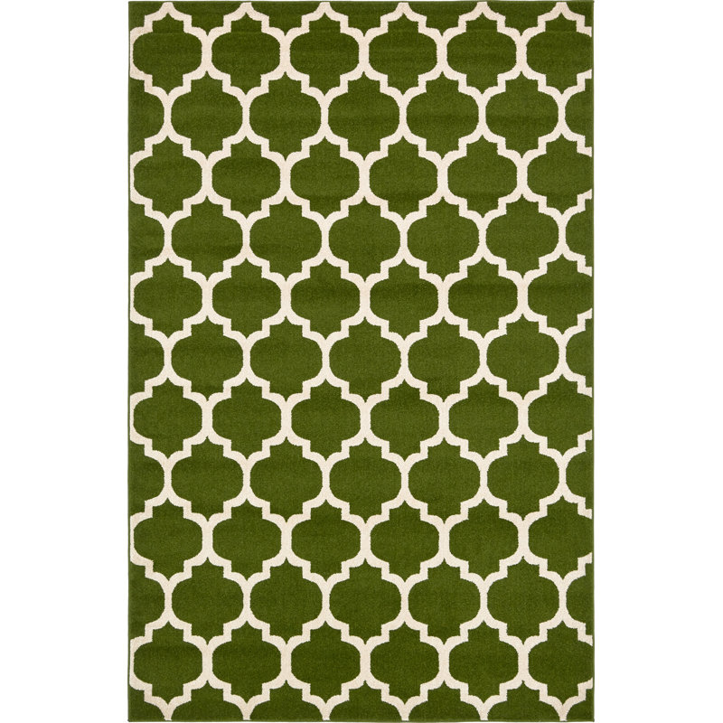 Molly Geometric Indoor Rug, Rectangle 6'1" x 9'