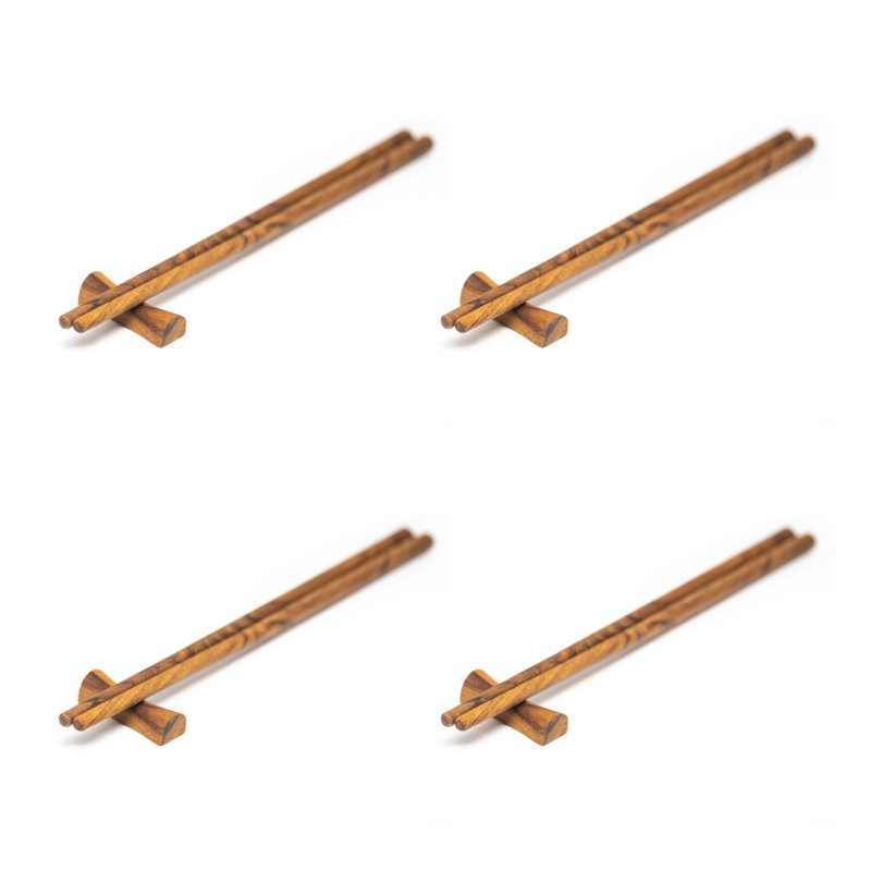 Baguettes avec support, ensemble de 4