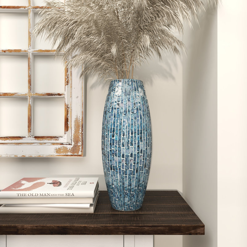 Vase décoratif bleu Corneisha
